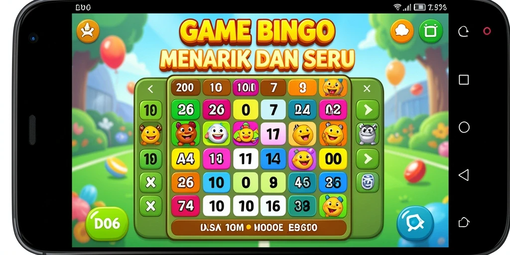 Tampilan gameplay menarik dari D06 dalam permainan Bingo.
