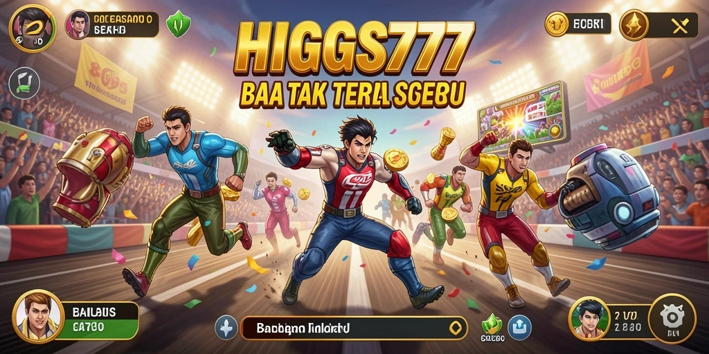 Gameplay Racing HIGGS777 yang seru dan menantang.