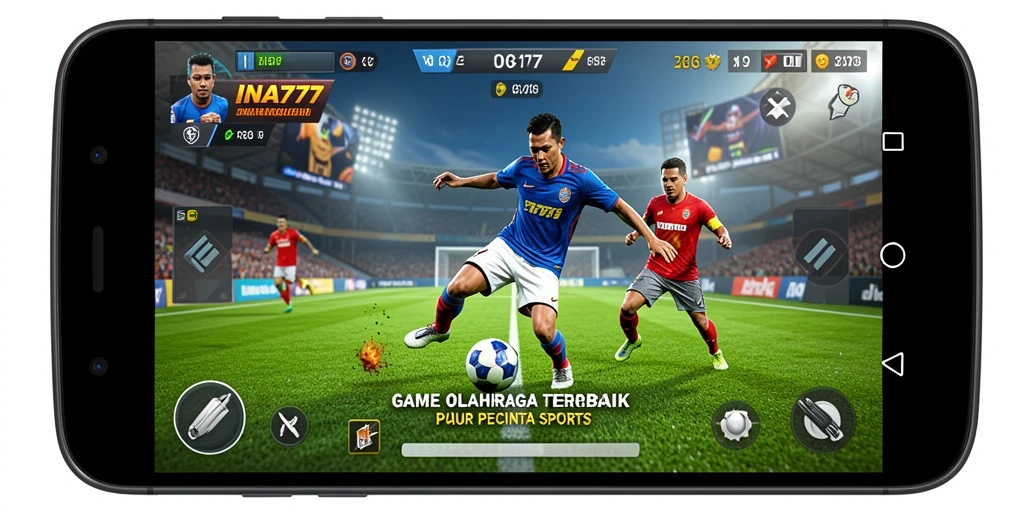 Tampilan gameplay INA777 yang menampilkan pertandingan olahraga yang seru.