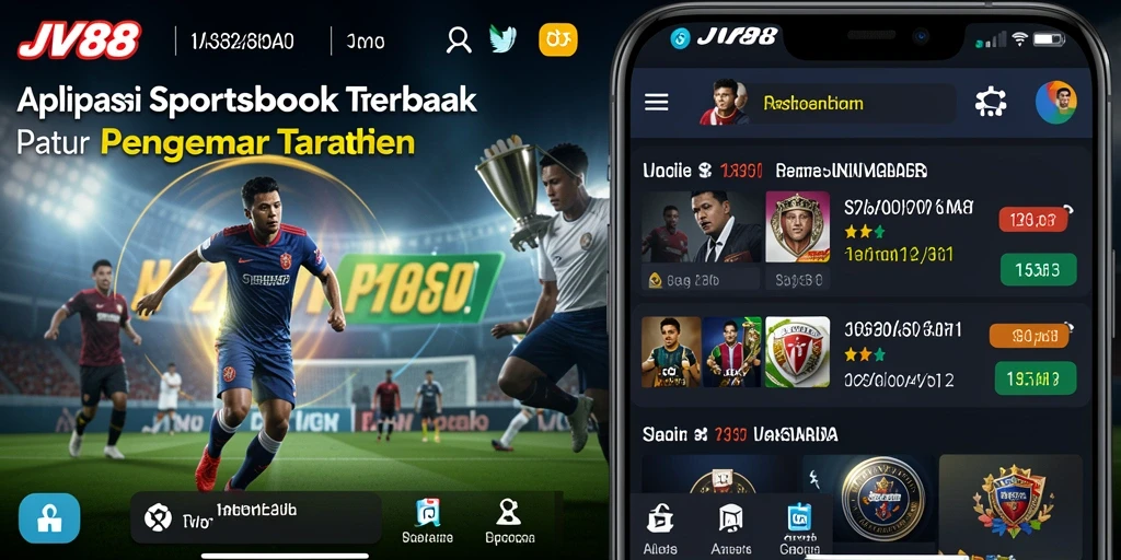 Tampilan gameplay JV88 yang menarik dan interaktif dari taruhan olahraga.
