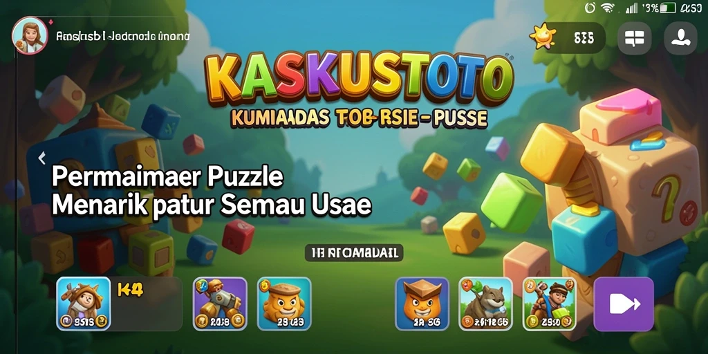 Gambaran tampilan gameplay KASKUSTOTO yang menantang dan mengasyikkan.