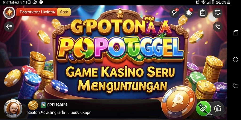 Tampilan menarik gameplay Kasino POPOTOGEL yang menyenangkan.