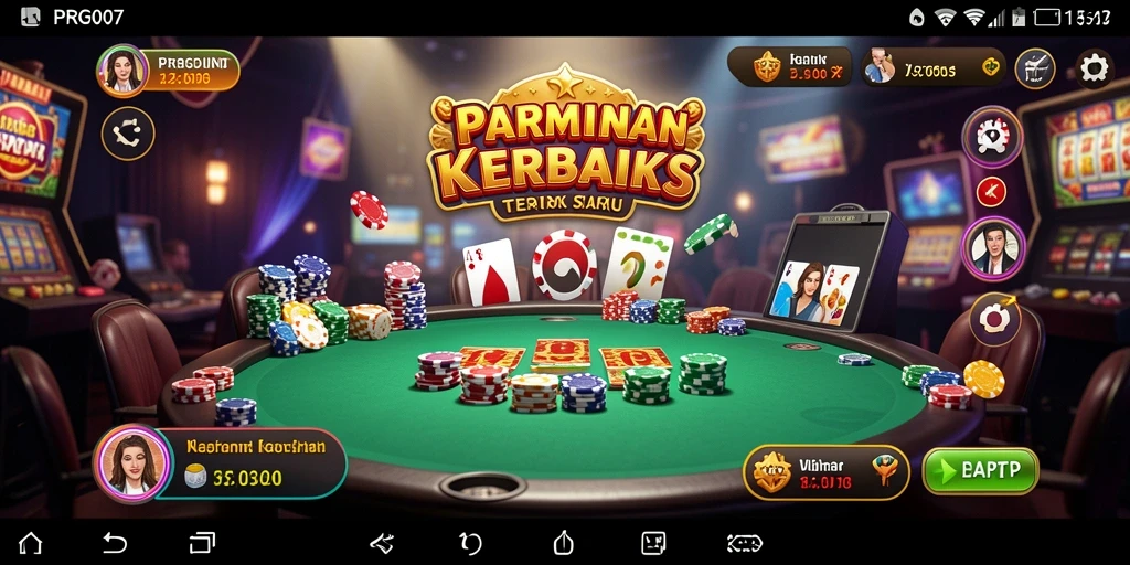 Screenshot gameplay PRG007 yang menunjukkan aksi seru permainan Kasino.