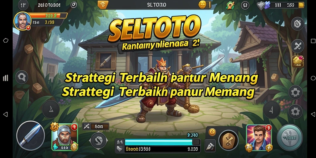 Tampilan strategi cerdas dalam gameplay SELTOTO.