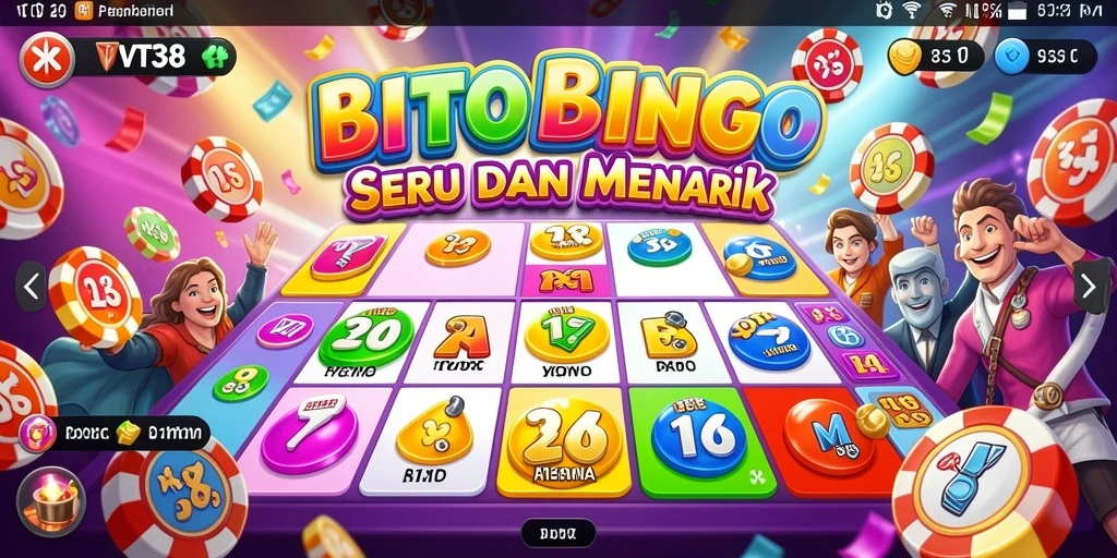 Tampilan gameplay seru di VT38, penuh tantangan Bingo.